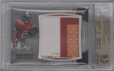 2012 Bowman Sterling - Jumbo Rookie Patch Box Topper #BSJRP-DM - Doug Martin /99 [BGS 9.5 GEM MINT]