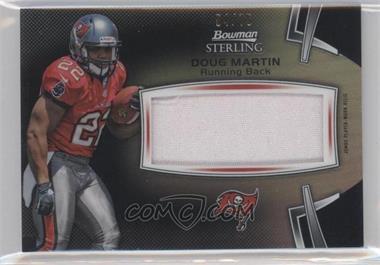 2012 Bowman Sterling - Jumbo Rookie Relic - Black Refractor #BSJRR-DM - Doug Martin /75