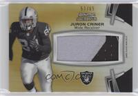 Juron Criner #/65