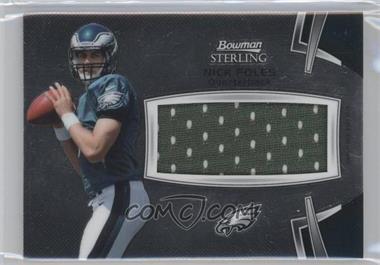 2012 Bowman Sterling - Jumbo Rookie Relic #BSJRR-NF - Nick Foles