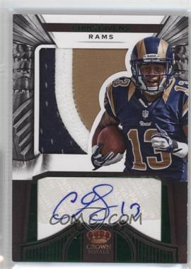 2012 Crown Royale - [Base] - Green #258 - Chris Givens /49