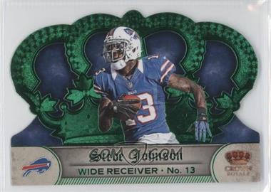 2012 Crown Royale - [Base] - Green #43 - Steve Johnson /49