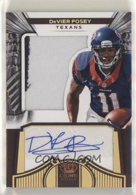 2012 Crown Royale - [Base] - Holo Gold #261 - DeVier Posey /99