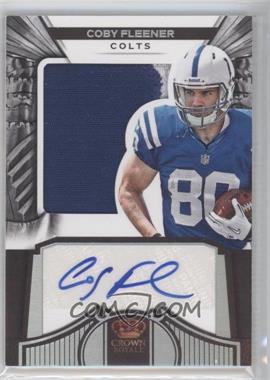 2012 Crown Royale - [Base] - Holo Silver #259 - Coby Fleener /149