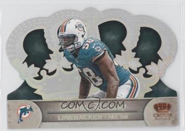 2012 Crown Royale - [Base] - Holo Silver #50 - Karlos Dansby /149