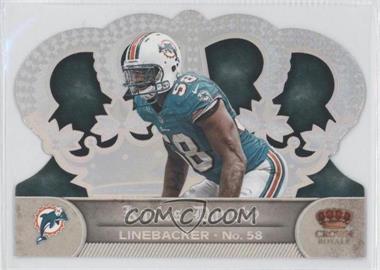 2012 Crown Royale - [Base] - Holo Silver #50 - Karlos Dansby /149