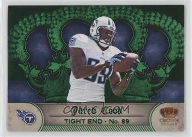 2012 Crown Royale - [Base] - Retail Uncut Crown Green #41 - Jared Cook /3