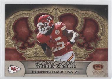 2012 Crown Royale - [Base] - Retail Uncut Crown #147 - Jamaal Charles