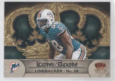 2012 Crown Royale - [Base] - Retail Uncut Crown #50 - Karlos Dansby