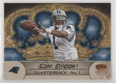 2012 Crown Royale - [Base] - Retail Uncut Crown #76 - Cam Newton