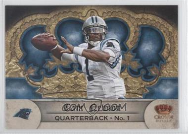 2012 Crown Royale - [Base] - Retail Uncut Crown #76 - Cam Newton