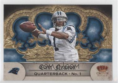 2012 Crown Royale - [Base] - Retail Uncut Crown #76 - Cam Newton