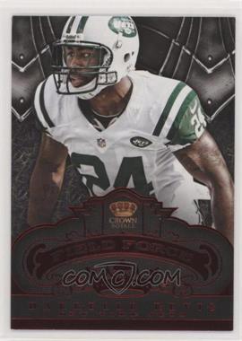 2012 Crown Royale - Field Force - Red #10 - Darrelle Revis /100 [EX to NM]