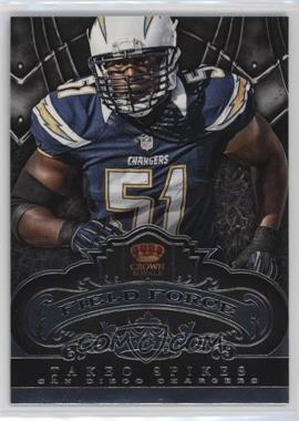 2012 Crown Royale - Field Force #13 - Takeo Spikes