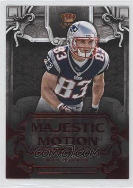 2012 Crown Royale - Majestic Motion - Red #10 - Wes Welker /100