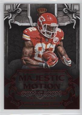 2012 Crown Royale - Majestic Motion - Red #13 - Dwayne Bowe /100