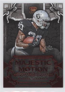 2012 Crown Royale - Majestic Motion - Red #14 - Darren McFadden /100