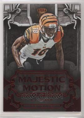 2012 Crown Royale - Majestic Motion - Red #2 - A.J. Green /100