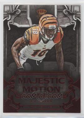 2012 Crown Royale - Majestic Motion - Red #2 - A.J. Green /100