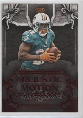 2012 Crown Royale - Majestic Motion - Red #9 - Reggie Bush /100