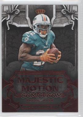 2012 Crown Royale - Majestic Motion - Red #9 - Reggie Bush /100