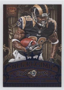 2012 Crown Royale - NFL Regime - Blue #25 - Steven Jackson /25