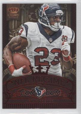 2012 Crown Royale - NFL Regime - Red #3 - Arian Foster /100