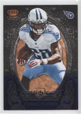 2012 Crown Royale - Pivotal Players - Blue #7 - Chris Johnson /25