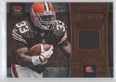 2012 Crown Royale - Rookie Paydirt Materials - Retail #35 - Trent Richardson