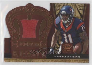 2012 Crown Royale - Rookie Royalty Materials - Retail #11 - DeVier Posey