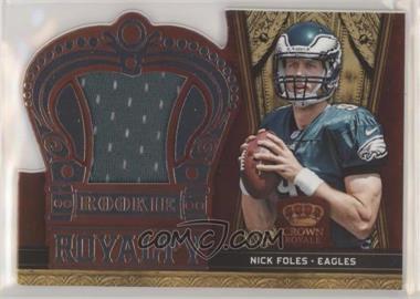 2012 Crown Royale - Rookie Royalty Materials #24 - Nick Foles /149