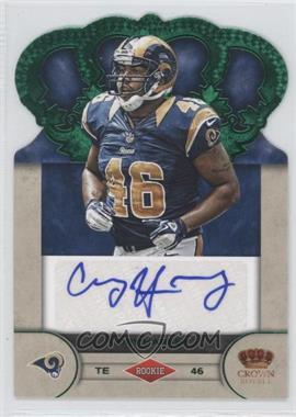 2012 Crown Royale - Rookie Signatures - Green #18 - Cory Harkey /49