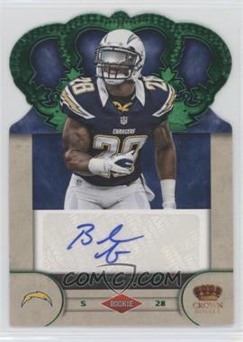 2012 Crown Royale - Rookie Signatures - Green #8 - Brandon Taylor /49
