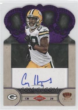 2012 Crown Royale - Rookie Signatures - Purple #13 - Casey Hayward /25