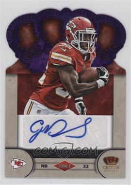 2012 Crown Royale - Rookie Signatures - Purple #21 - Cyrus Gray /25