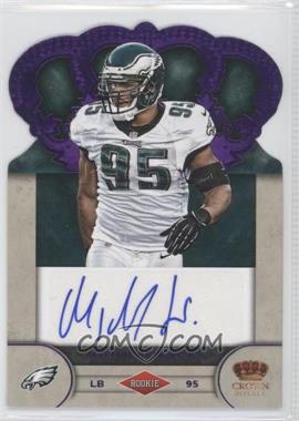 2012 Crown Royale - Rookie Signatures - Purple #71 - Mychal Kendricks /25