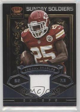 2012 Crown Royale - Sunday Soldiers Materials #12 - Jamaal Charles /99
