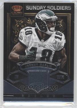 2012 Crown Royale - Sunday Soldiers Materials #23 - Jeremy Maclin /99