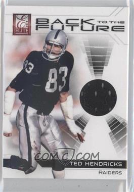 2012 Elite - Back to the Future Materials #11 - Ted Hendricks /199