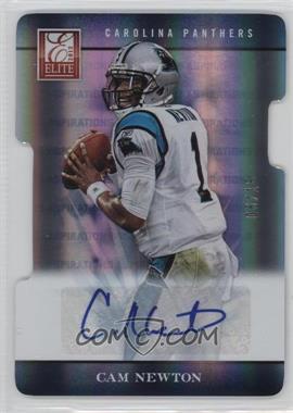 2012 Elite - [Base] - Aspirations Die-Cut Signatures #15 - Cam Newton /15