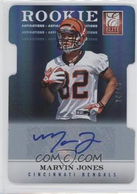 2012 Elite - [Base] - Aspirations Die-Cut Signatures #168 - Marvin Jones /49