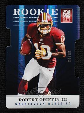 2012 Elite - [Base] - Aspirations Die-Cut #102 - Robert Griffin III /90