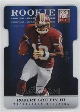 2012 Elite - [Base] - Aspirations Die-Cut #102 - Robert Griffin III /90