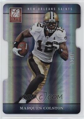 2012 Elite - [Base] - Aspirations Die-Cut #64 - Marques Colston /88