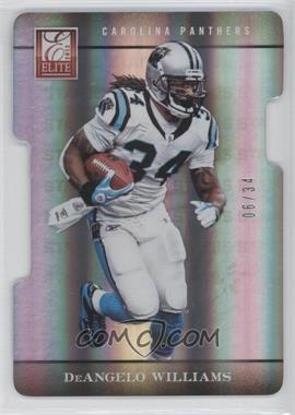 2012 Elite - [Base] - Status Die-Cut #16 - DeAngelo Williams /34