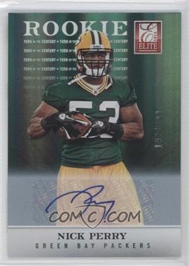 2012 Elite - [Base] - Turn of the Century Rookie Signatures #124 - Nick Perry /399