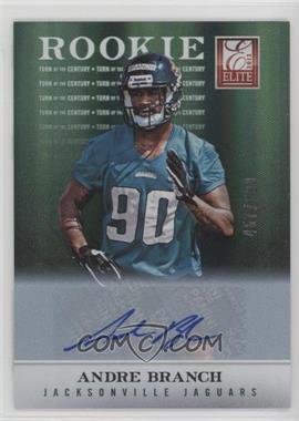 2012 Elite - [Base] - Turn of the Century Rookie Signatures #130 - Andre Branch /599 [EX to NM]