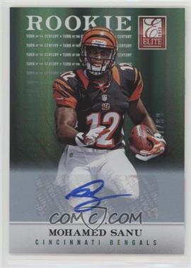 2012 Elite - [Base] - Turn of the Century Rookie Signatures #150 - Mohamed Sanu /99