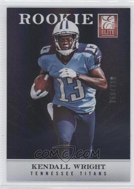 2012 Elite - [Base] #119 - Kendall Wright /799