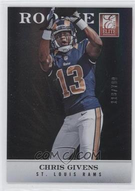 2012 Elite - [Base] #139 - Chris Givens /799